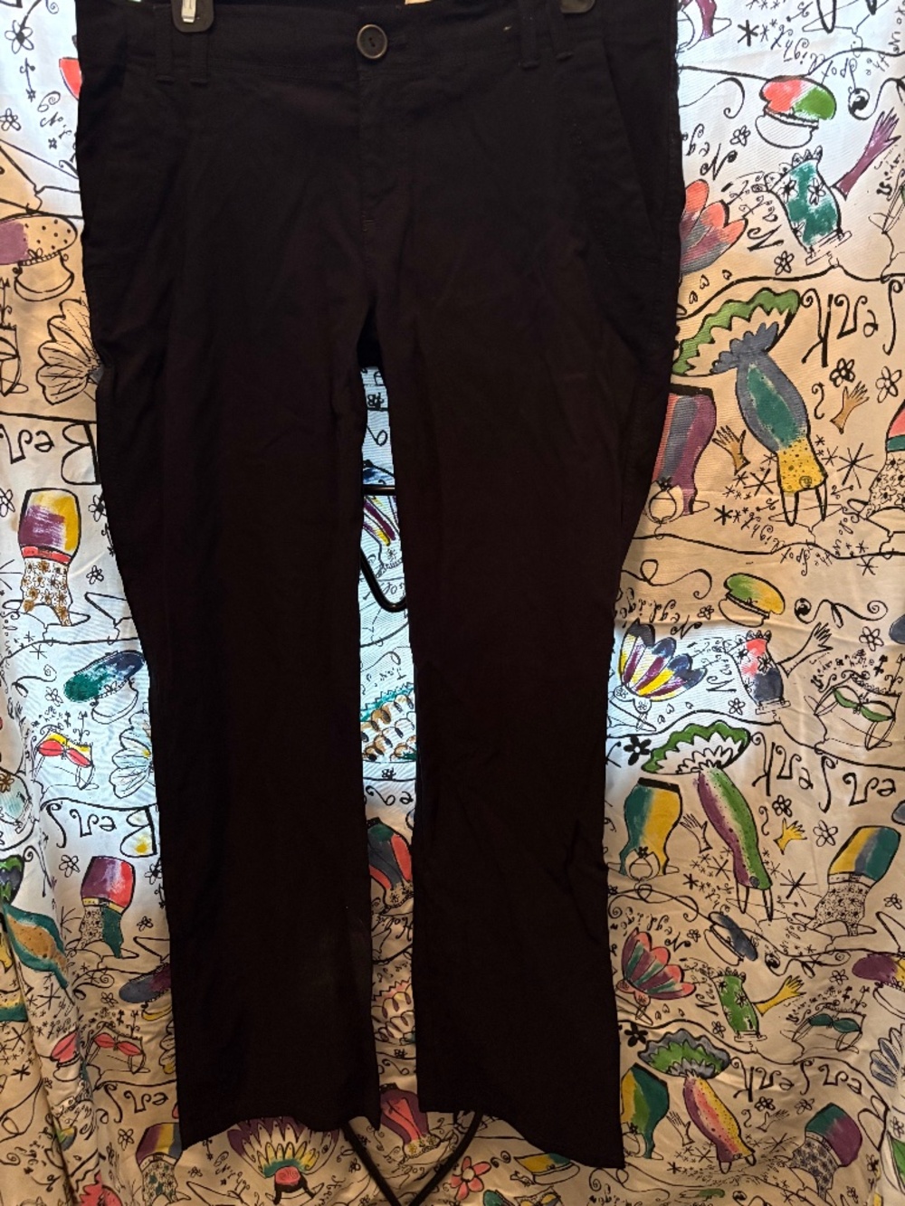 DKNY jeans black  stretch low rise jeans